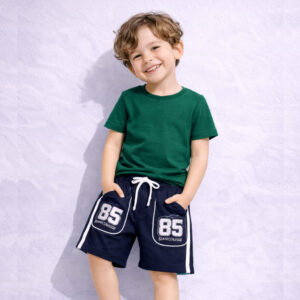 Kids regular coloring cotton shorts (4-6 years)