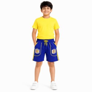 Kids Regular Dual Side Bit Sports Cotton Shorts (XXL)