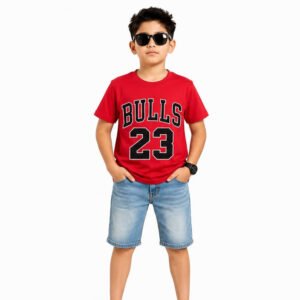 Boys Bulls Hip Hop Printed T-shirts