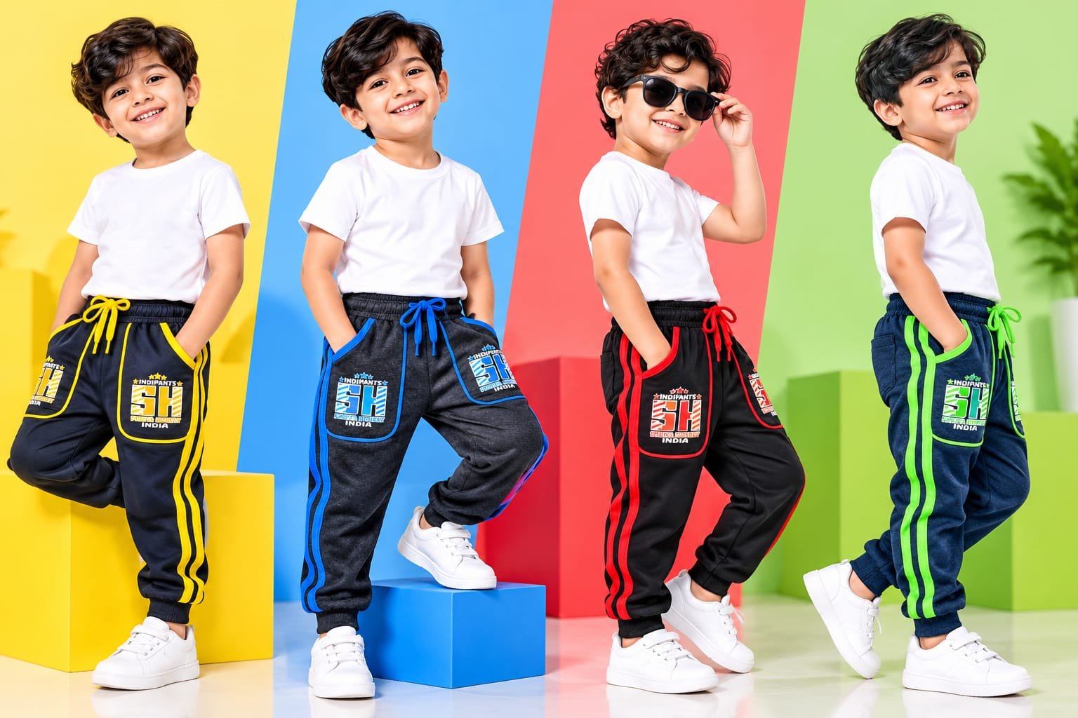 Kids Targis Full Pants with pockets - Image 4
